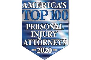 Americas Top 100 Personal Injury Attorneys 2020 - badge