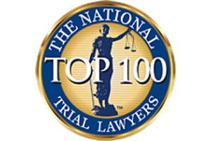 The National Top 100 Trial Lawyers - badge
