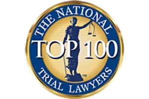 The National Top 100 Trial Lawyers - badge