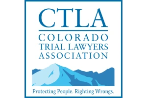 Colorado Trial Lawyers Association - Protecting People, Righting Wrongs - Badge